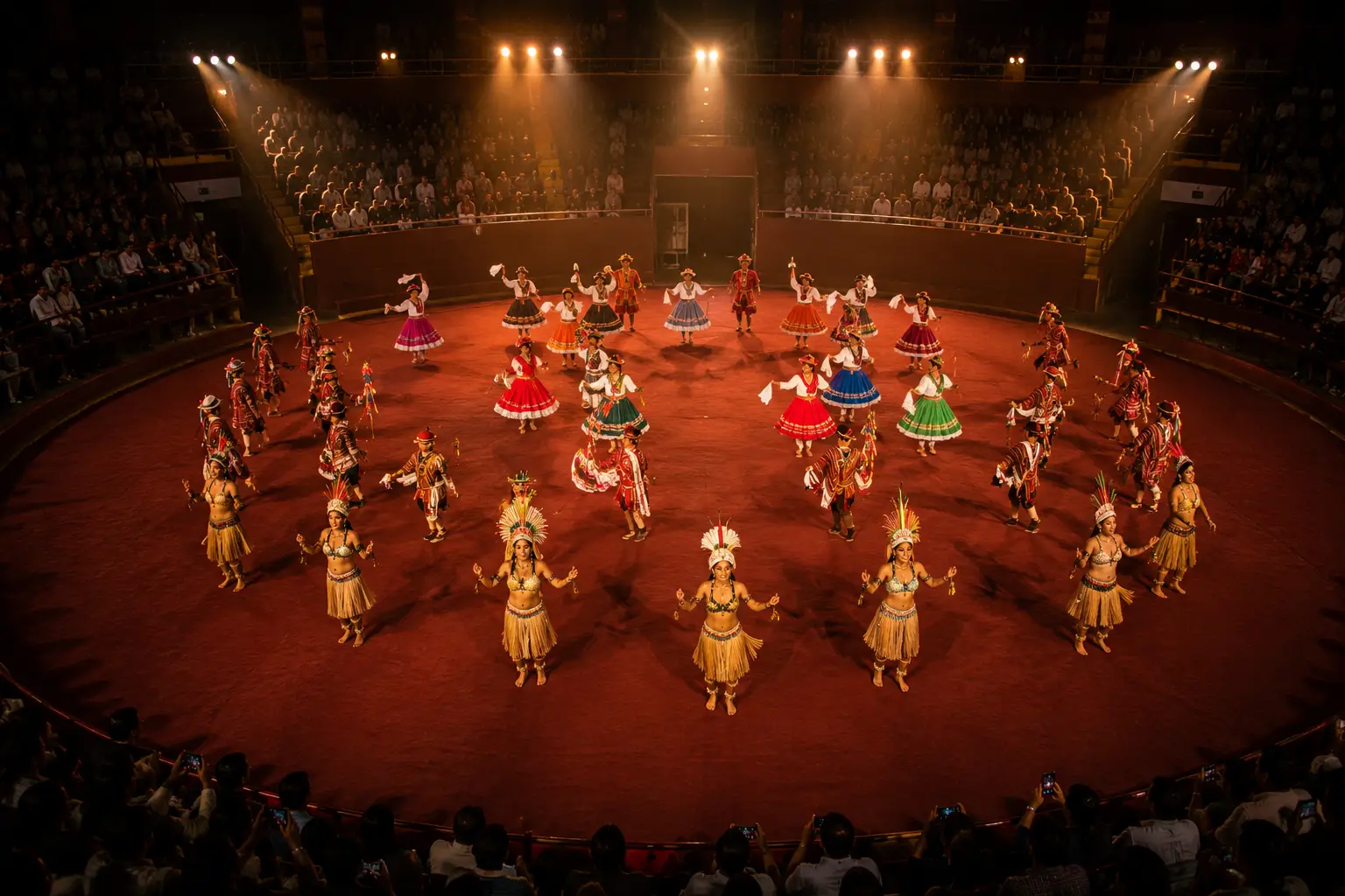 Escenario de concierto