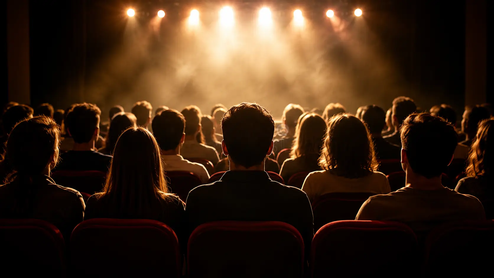 Público en teatro