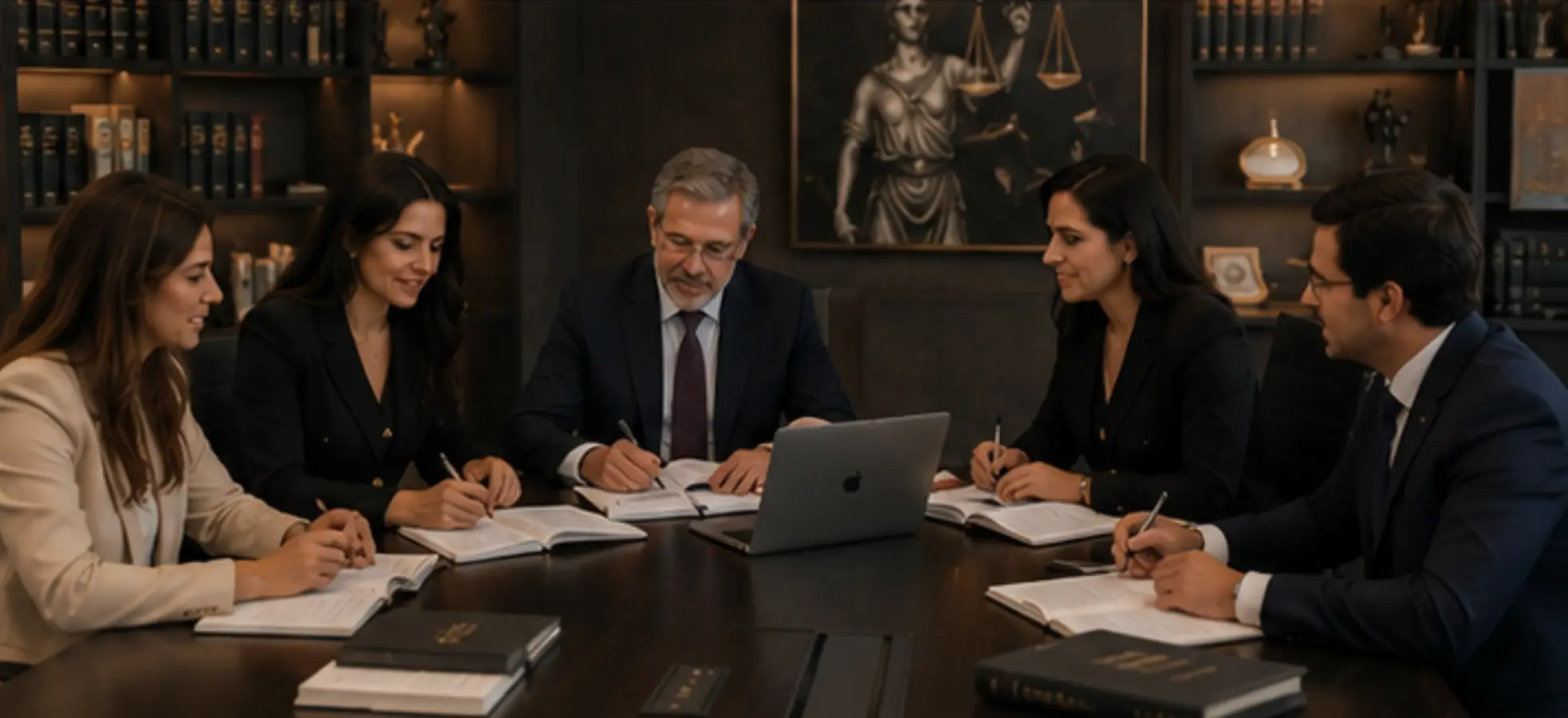 Equipo de Zunini, Prieto & Cuadrado reunido