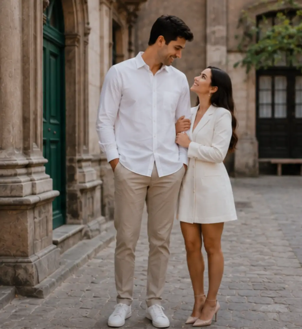 Sobre de invitación David y Pamela