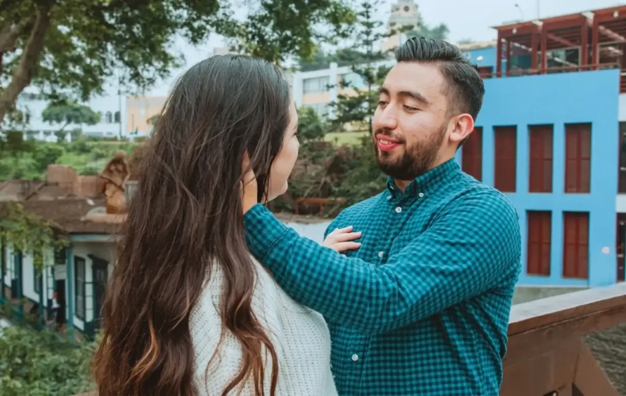 Sofía y Alejandro paseando